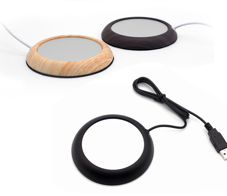 USB Heating Coaster Foreign Trade Coffee Tea Office Heating Cup Warming Holder New Exotic Insulation Thermal Cup Pad