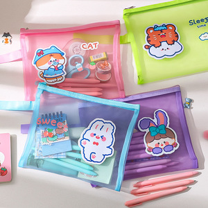 Cute Transparent Acrylic Coaster Simple Ins Girly Heart Water Cup Heat Proof Mat Student Dormitory Non-Slip Teacup Mat