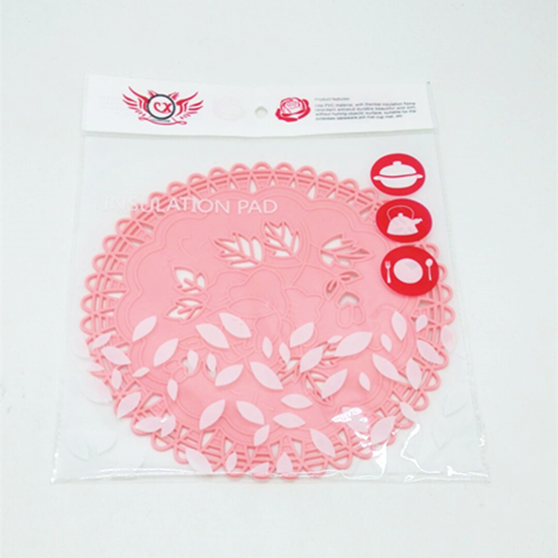 0711 Color Pad Silicone Placemat Coaster Cup Pad Pad Pad Creative Scissors Insulation Pad