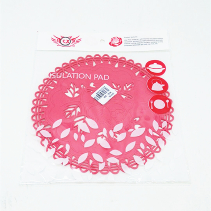 0711 Color Pad Silicone Placemat Coaster Cup Pad Pad Pad Creative Scissors Insulation Pad