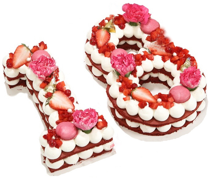 Net Red Digital Cake Mold 4-Inch 6 Inch, 8 Inch 10-Inch 12-Inch 1 4-Inch 16-Inch Letters Cake Mold