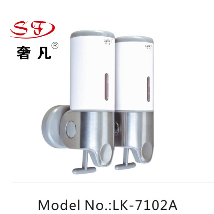 Zheng hao hotel products soap dispenser cleaning products shampoo bath gel hand sanitizer double head to liquid dispenser box