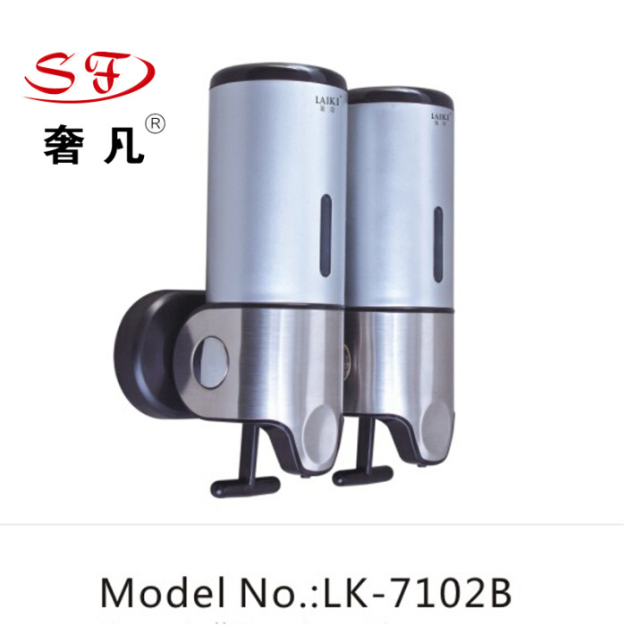 Zheng hao hotel products soap dispenser cleaning products shampoo bath gel hand sanitizer double head to liquid dispenser box