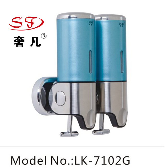 Zheng hao hotel products soap dispenser cleaning products shampoo bath gel hand sanitizer double head to liquid dispenser box