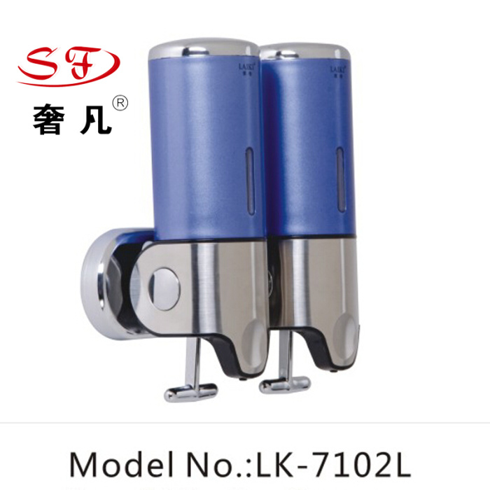 Zheng hao hotel products soap dispenser cleaning products shampoo bath gel hand sanitizer double head to liquid dispenser box