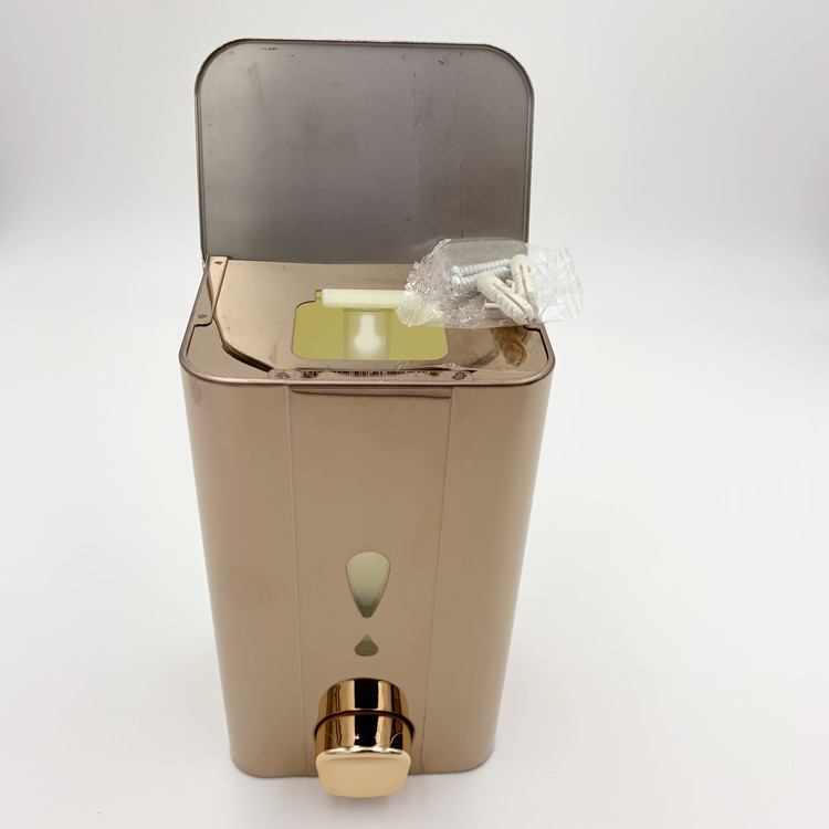 Hand sanitizer box manufacturer custom stainless steel 304 soap dispenser hotel single head soap dispenser