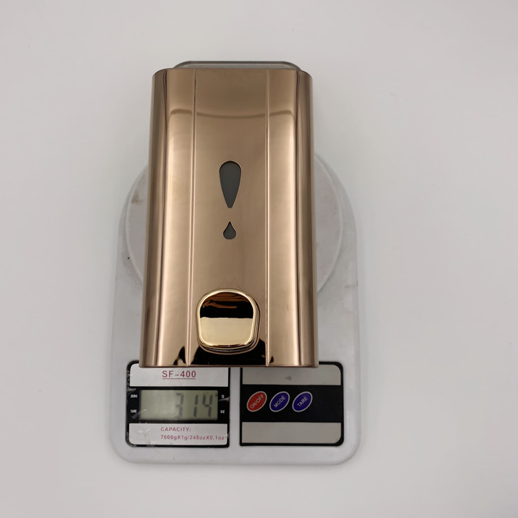 Hand sanitizer box manufacturer custom stainless steel 304 soap dispenser hotel single head soap dispenser