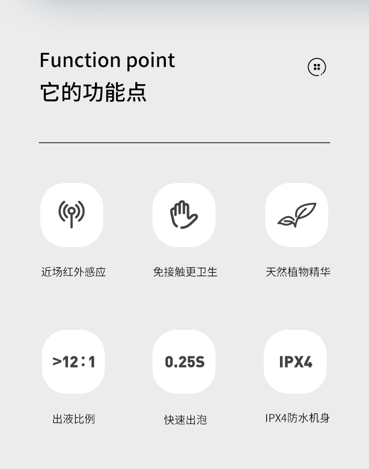 Intelligent Induction Foam Mobile Phone Automatic Soap Dispenser Household Hotel Hand Antibacterial Disinfection Desktop Hand Washing Machine