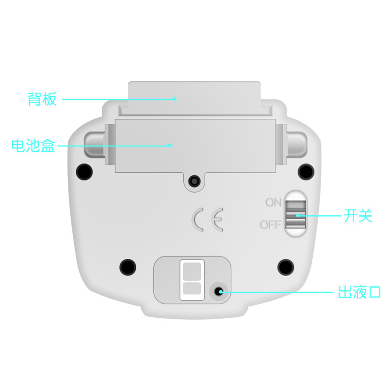 Cross-Border Automatic Induction Spray Sterilizer Household Alcohol Gel Hand Washing Machine Press-Free Wall-Mounted Soap Dispenser