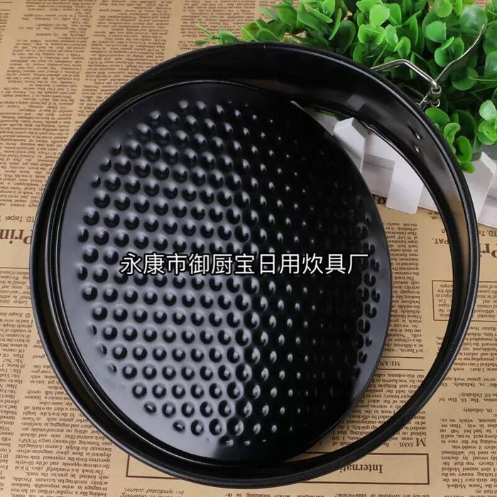 Three-piece cake mold with buckle plate round looped bottom cake mold baking touch