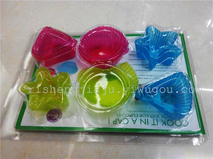Multi shape soft silicone cake mold DIY baking mold RS-8185