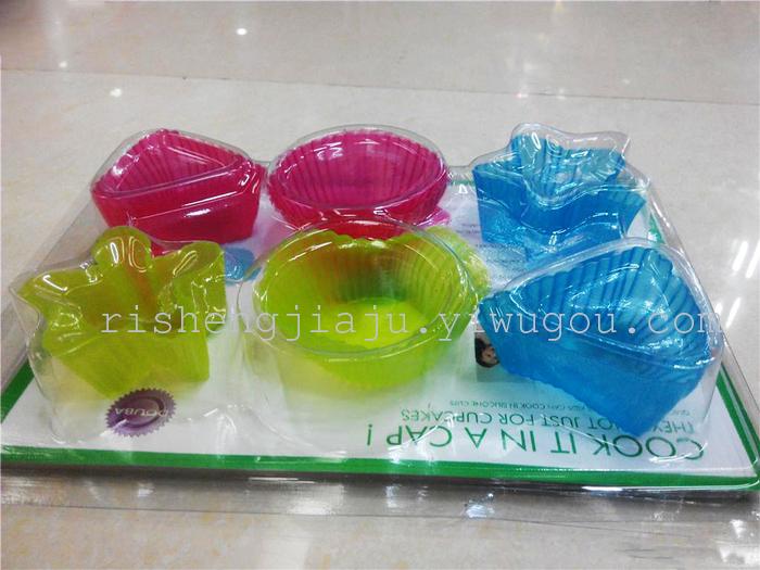Multi shape soft silicone cake mold DIY baking mold RS-8185