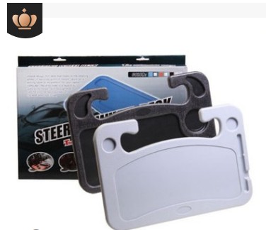 Car Multi-Purpose Steering Wheel Card Table Car Computer Bracket Chair Back Bracket Car Office Small Table Board