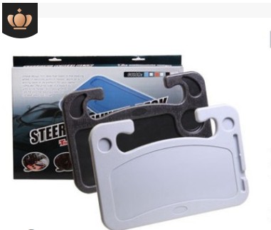 Car Multi-Purpose Steering Wheel Card Table Car Computer Bracket Chair Back Bracket Car Office Small Table Board