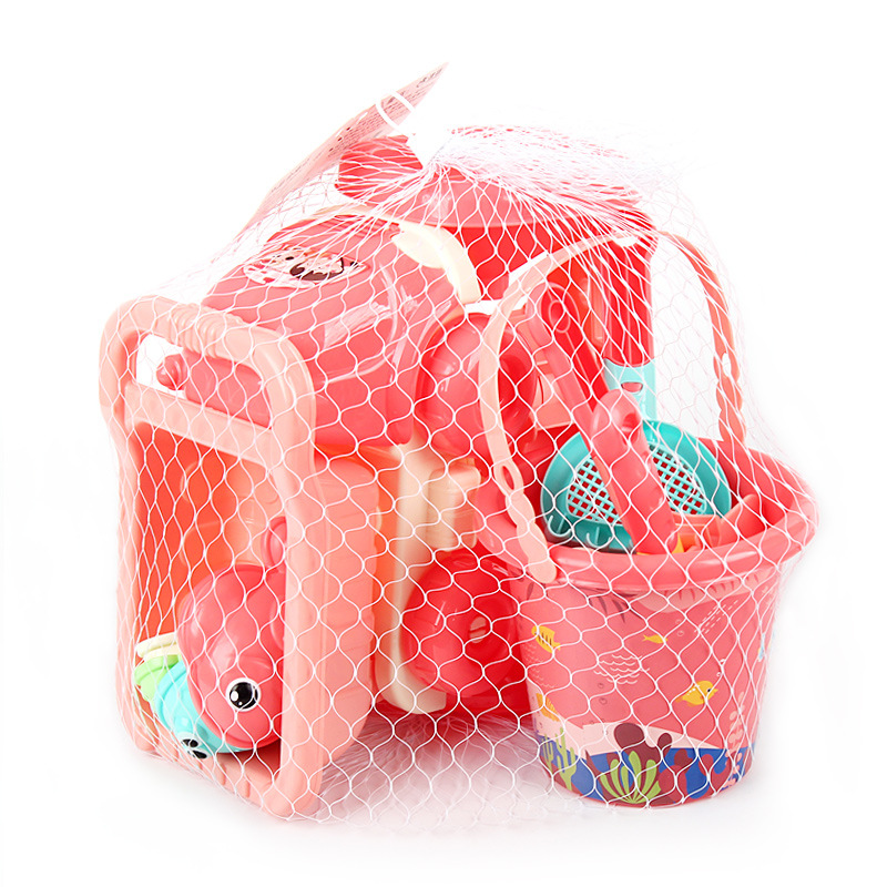 Children&#039;s Beach Toy Car Set Seaside Hourglass Shovel and Bucket Baby Sand Playing Sand Digging Sand Playing Tools