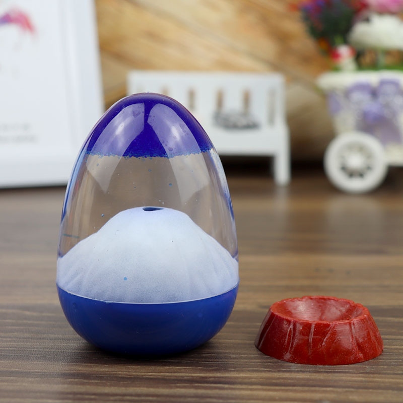 Volcanic Eruption with Base Quicksand Creative Hot Love Hourglass Home Decoration Qixi Student Gift Wholesale