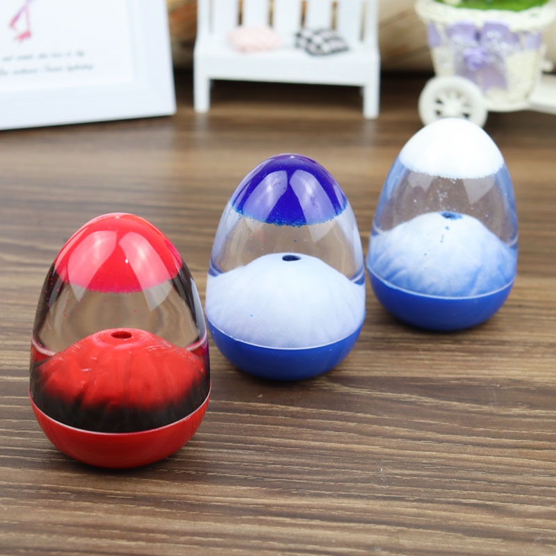 Volcanic Eruption with Base Quicksand Creative Hot Love Hourglass Home Decoration Qixi Student Gift Wholesale