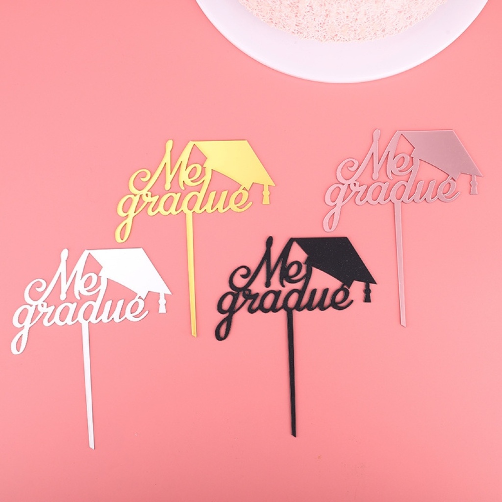Factory Direct Supply Love Spanish Mother's Day Cake Decorative Planting Flags Innovation Dessert Table Plug-in Cake Inserting Card