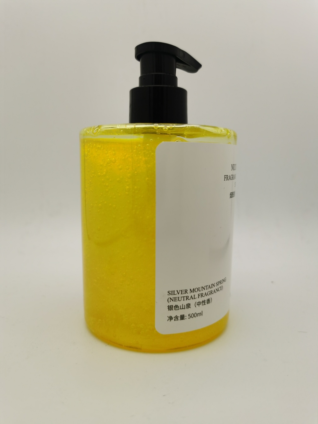 Baizhen Tang Fragrance Skin Care Shower Gel Foam Rich Skin Cleaning Smooth Not Tight Fragrance Surrounding External Order