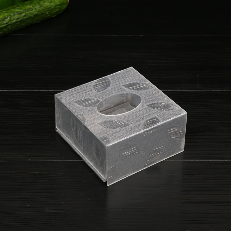 Customizable Wholesale Multi-Specification Tissue Box Restaurant Bar Paper Extraction Box Advertising Tissue Box Gold Silk Gold Leaf Tissue Box