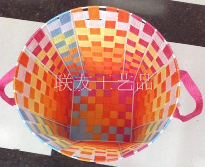 Debris basket of hand weaving, silk laundry baskets, packed with storage baskets, handwoven laundry bins