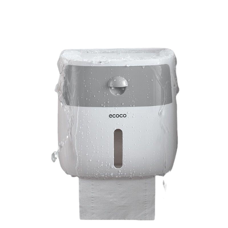 Toilet Tissue Box Multi-Functional Tissue Box Household Waterproof Punch-Free-Drawer Scroll Paper Tube Rack Storage Rack