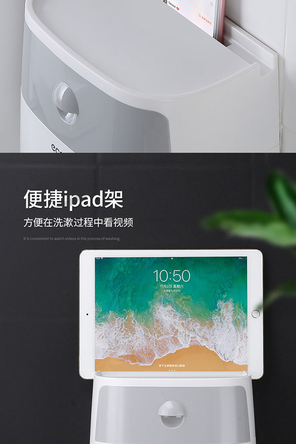 Toilet Tissue Box Multi-Functional Tissue Box Household Waterproof Punch-Free-Drawer Scroll Paper Tube Rack Storage Rack