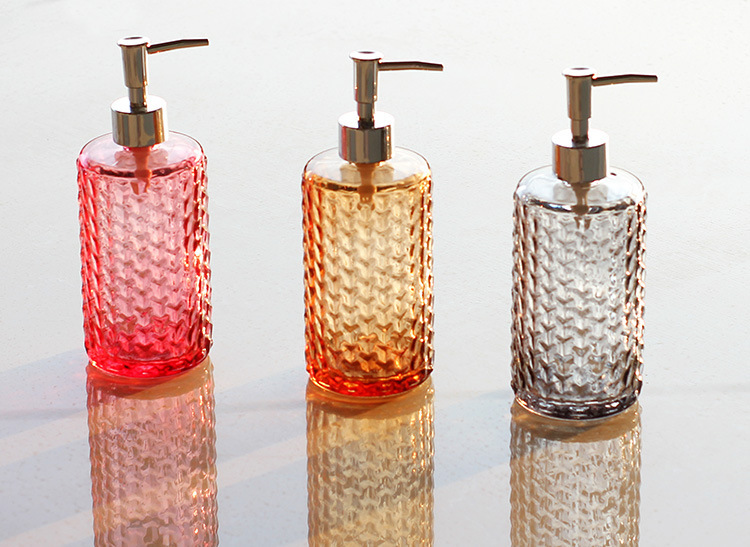 Press Glass Sannitizer Replacement Bottle Creative Subpackaging Empty Bottles Large Capacity Detergent Nordic Shower Gel Lotion Bottle Press Glass Sannitizer Replacement Bottle Creative Subpackaging Empty Bottles Large Capacity Detergent Nordic Shower Gel Lotion Bottle