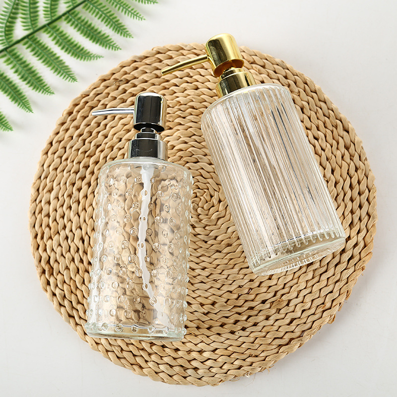 Press Glass Sannitizer Replacement Bottle Creative Subpackaging Empty Bottles Large Capacity Detergent Nordic Shower Gel Lotion Bottle Press Glass Sannitizer Replacement Bottle Creative Subpackaging Empty Bottles Large Capacity Detergent Nordic Shower Gel Lotion Bottle