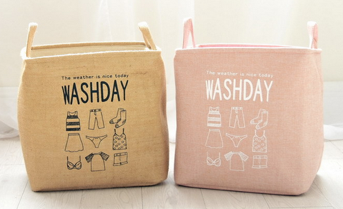 Candy-colored finish baskets, storage baskets, storage basket