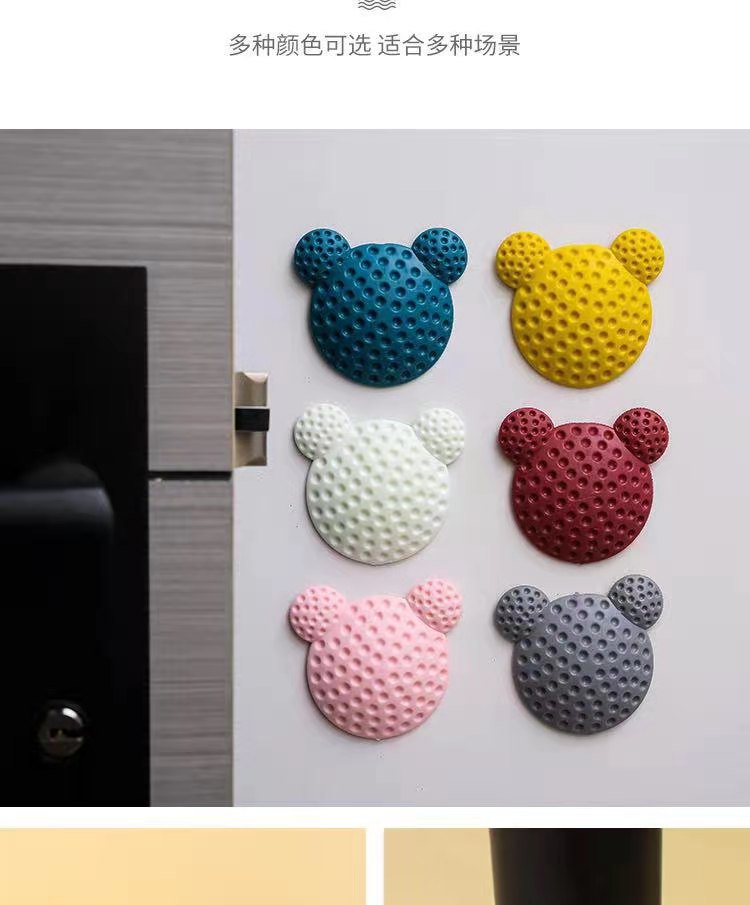 Punch-Free Collision Pad Door Suction Silicone Anti-Collision Door Mat Punch-Free Collision Pad Door Suction Silicone Anti-Collision Door Mat