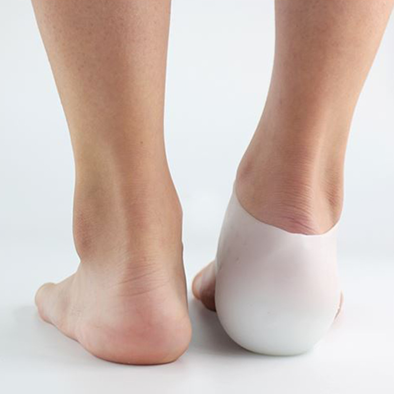 Insoles invisible insoles silicone bionic heel pad for raising socks for men and women