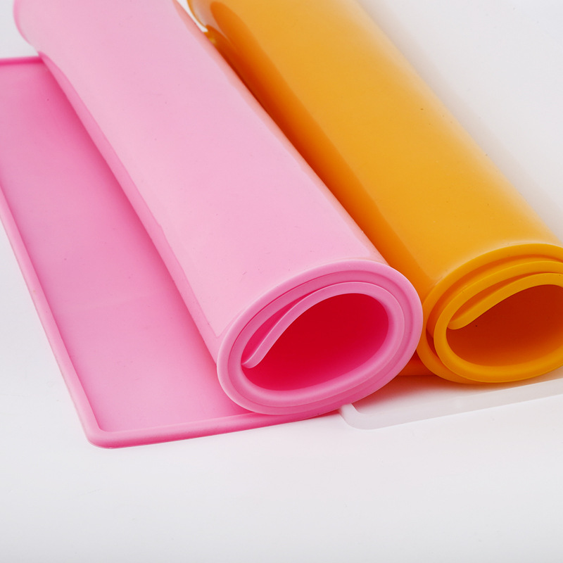 Spot Large Rolling Pin Mat Silica Gel Pad Non-Slip Panel Kitchen Baking Pad Thickened Household Silicone Dough Kneading