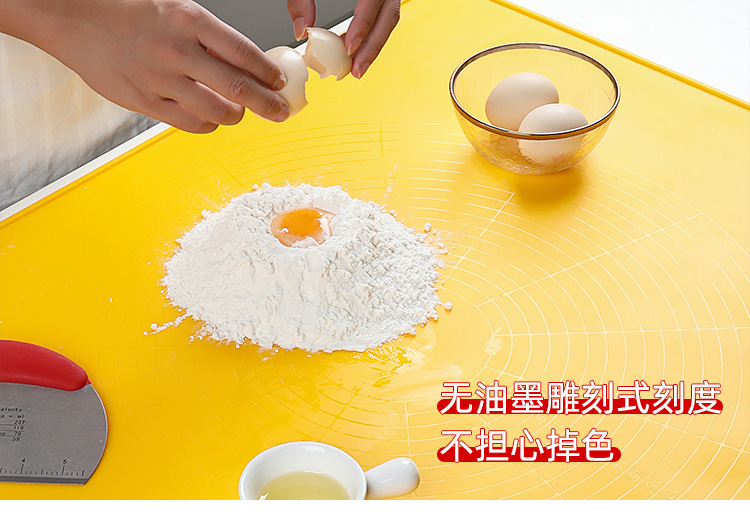 Spot Large Rolling Pin Mat Silica Gel Pad Non-Slip Panel Kitchen Baking Pad Thickened Household Silicone Dough Kneading Spot Large Rolling Pin Mat Silica Gel Pad Non-Slip Panel Kitchen Baking Pad Thickened Household Silicone Dough Kneading