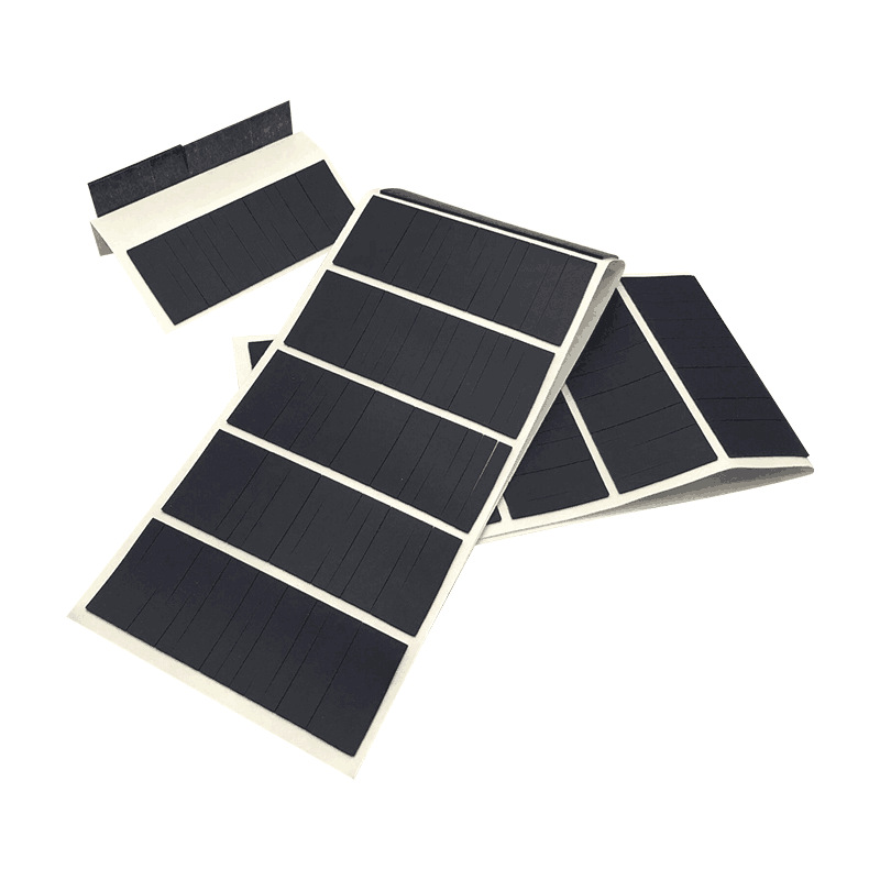 Black Silicone Non-Slip Mat Shockproof Gasket round Shock Pad Mesh Rubber Pad High Adhesive Silicone Gasket