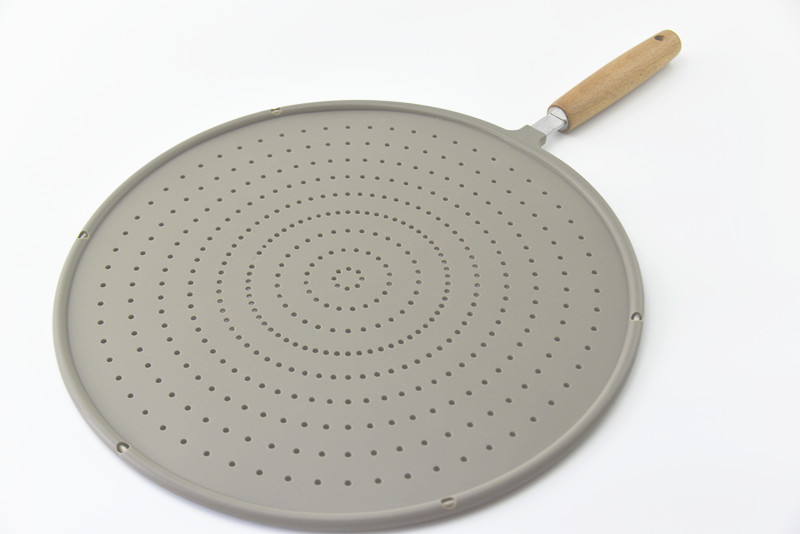Creative Kitchenware Stainless Steel Silicone Draining Oil Filtering Mesh Gauze Pad Silicone Oil Leakage Oil Grid Kitchen Tools Oil Filtering Mesh Wholesale
