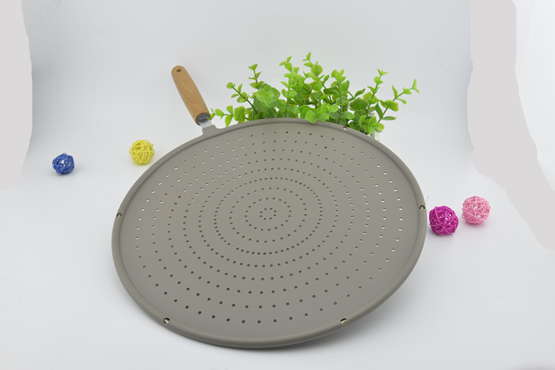 Creative Kitchenware Stainless Steel Silicone Draining Oil Filtering Mesh Gauze Pad Silicone Oil Leakage Oil Grid Kitchen Tools Oil Filtering Mesh Wholesale