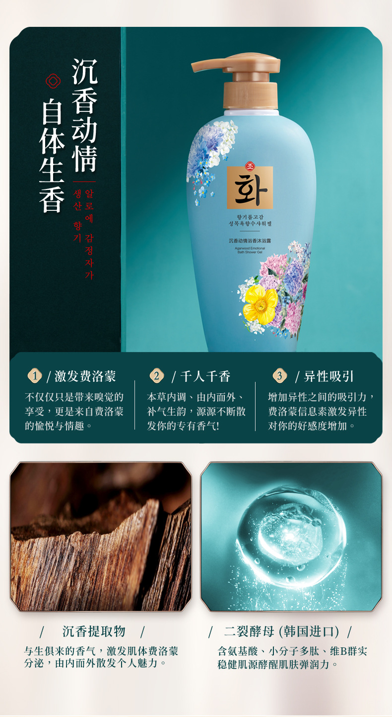 Han Fen Lady Wash Nursing Suite Nourishing Moisturizing Hydrating Amino Acid Shampoo Perfume Shower Gel Hair Mask Wholesale