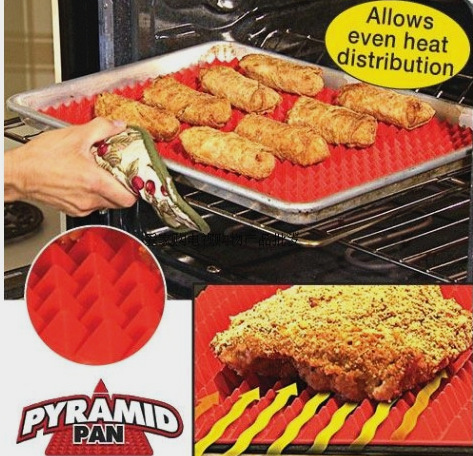Silicone Pad Multi-Function Baking Tray Pyramid Baking Mat Microwave Oven Baking Mat Silicone Pad Multi-Function Baking Tray Pyramid Baking Mat Microwave Oven Baking Mat