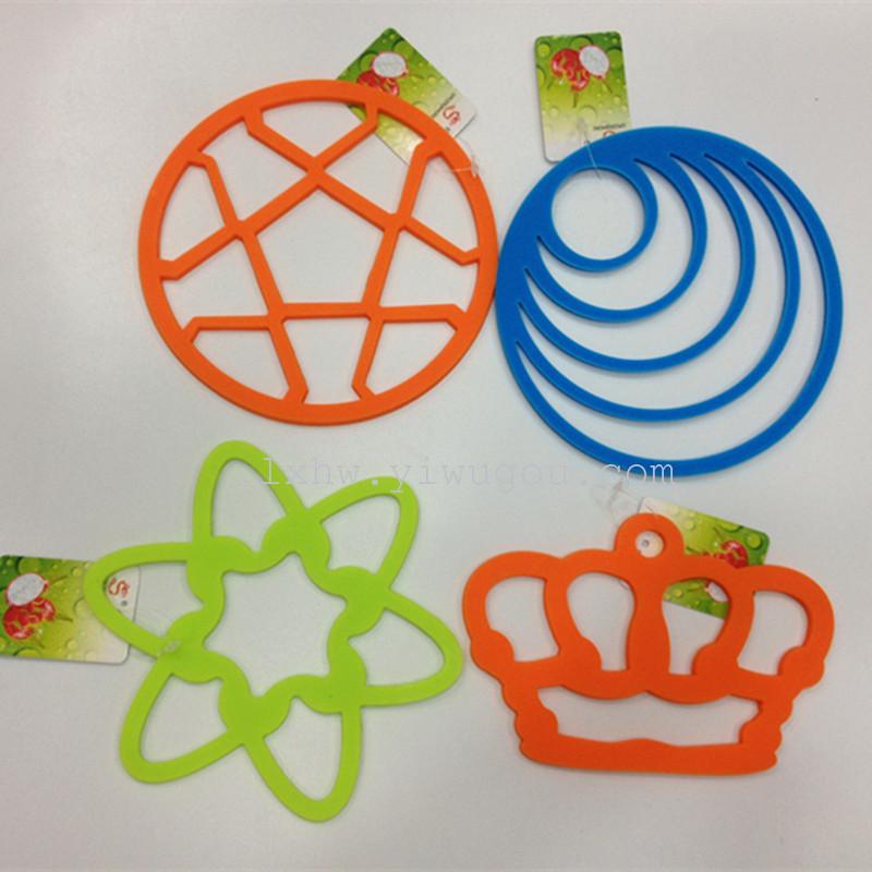 Creative coasters silicone mats thick insulating mat bowls mat pad