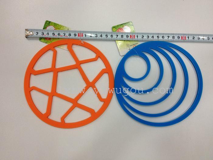 Creative coasters silicone mats thick insulating mat bowls mat pad
