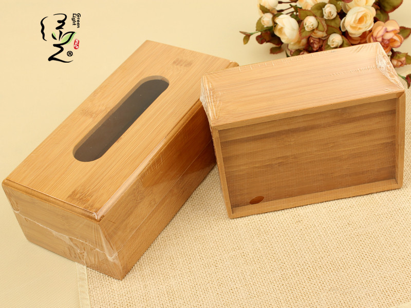 European-Style Creative Tissue Box Simple Wooden Tissue Box Tissue Box ZAKKA Tissue Cover Customizable