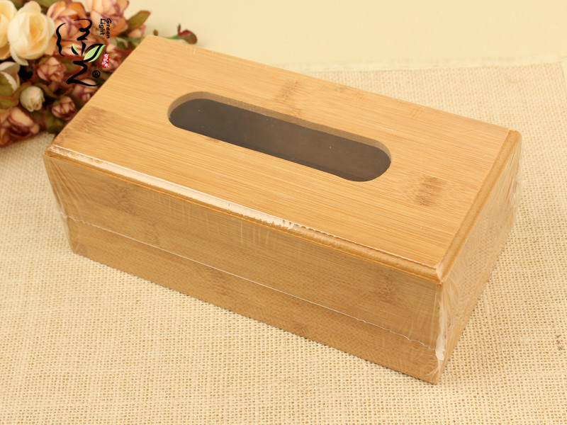 European-Style Creative Tissue Box Simple Wooden Tissue Box Tissue Box ZAKKA Tissue Cover Customizable