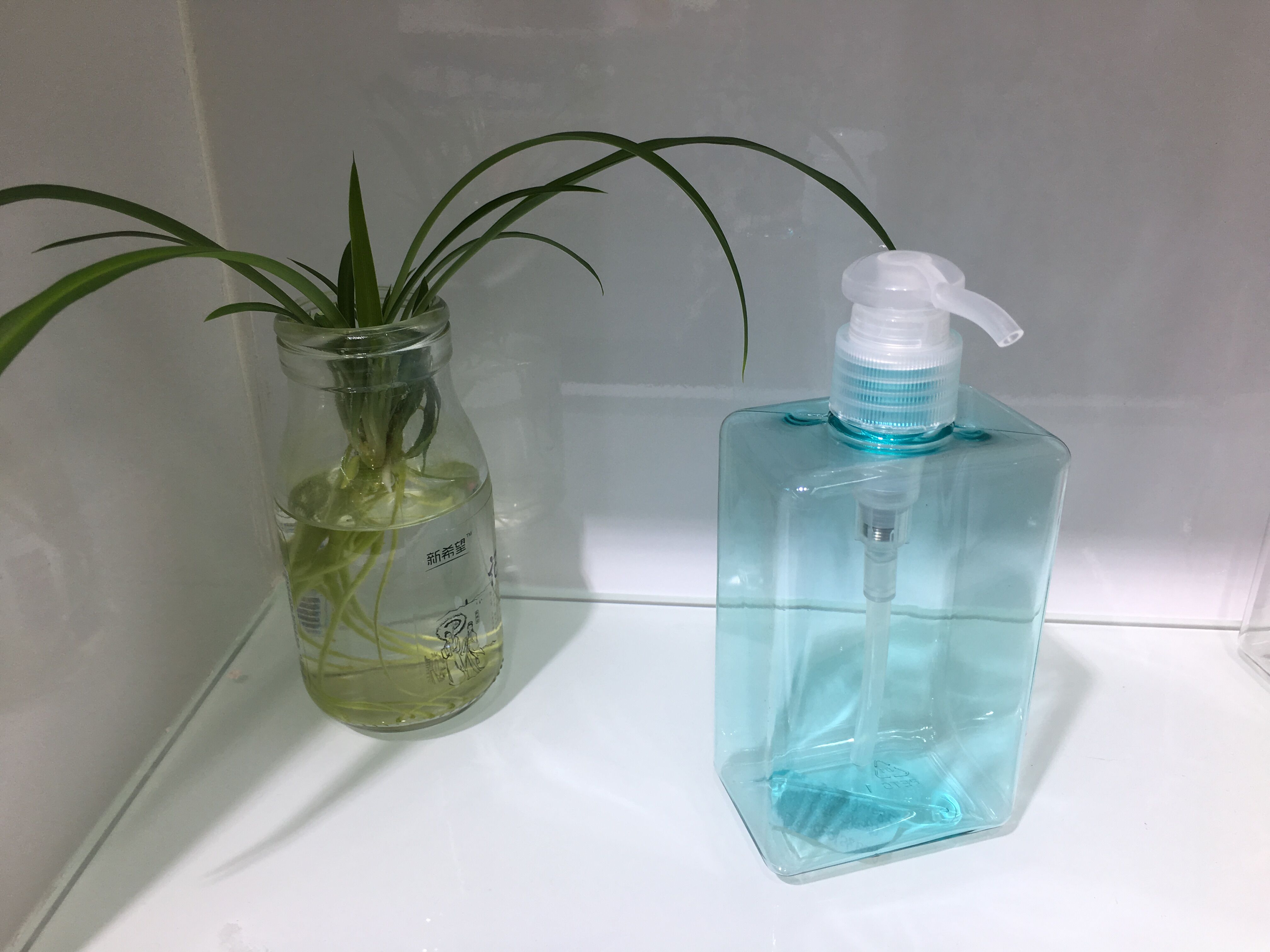 280ML flat bottle bottle hand sanitizer PET bottle bathroom shower gel bottle cosmetics bottle 280ML flat bottle bottle hand sanitizer PET bottle bathroom shower gel bottle cosmetics bottle
