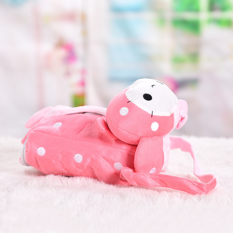 Please chair back hanging bag in the car tissue box hanging cartoon tissue box the draw creative plush car tissue box