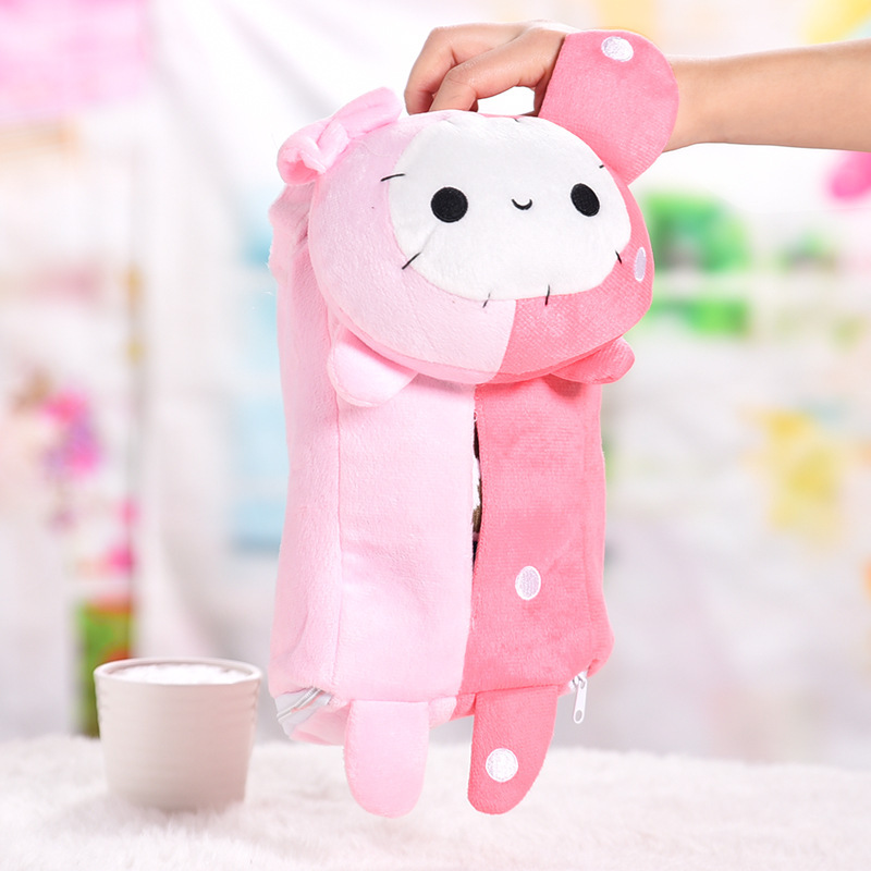 Please chair back hanging bag in the car tissue box hanging cartoon tissue box the draw creative plush car tissue box