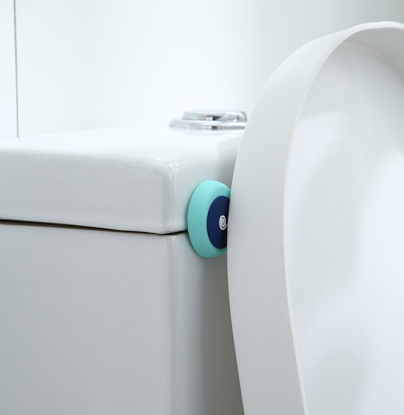 Cartoon Creative Door Handle Crash Pad Wall Stickers behind the Door Refrigerator Bump Stickers Household Silent Thickening Silicone Screen Protector