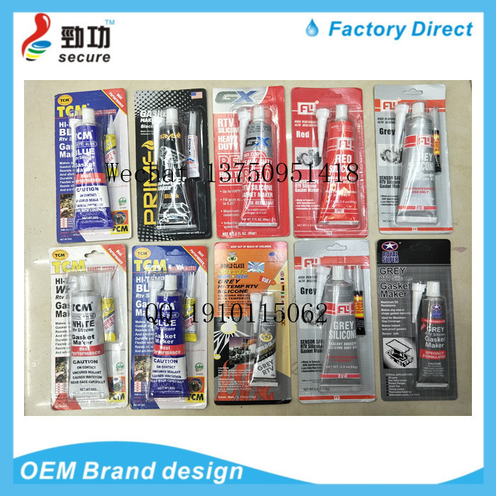 3+3 super sealing grey silicone sealant free pad sealant silver sealant sealant box sealant glue