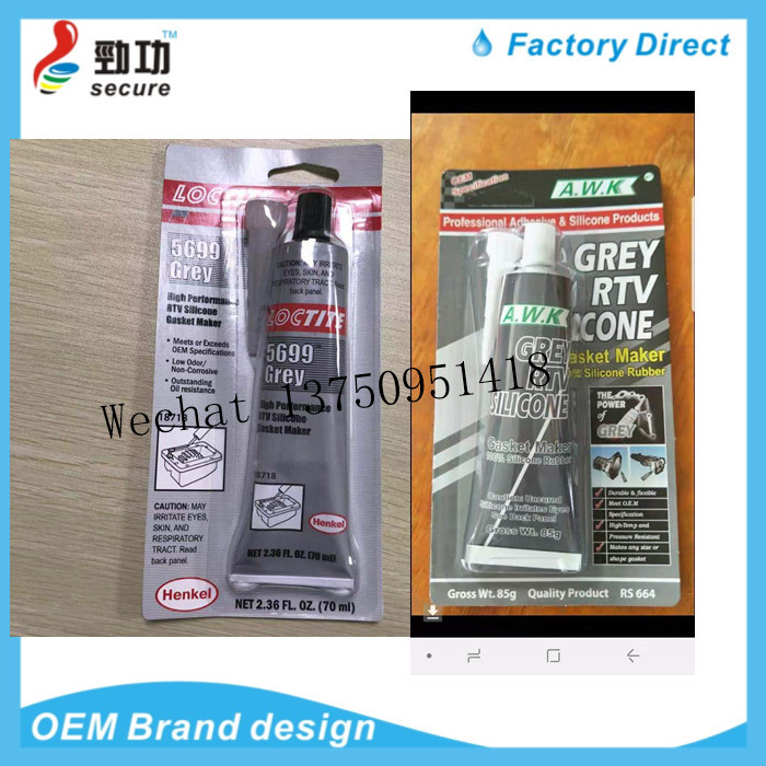 3+3 super sealing grey silicone sealant free pad sealant silver sealant sealant box sealant glue