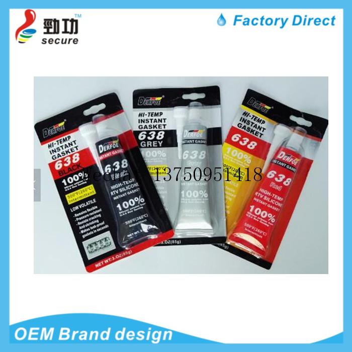 3+3 super sealing grey silicone sealant free pad sealant silver sealant sealant box sealant glue